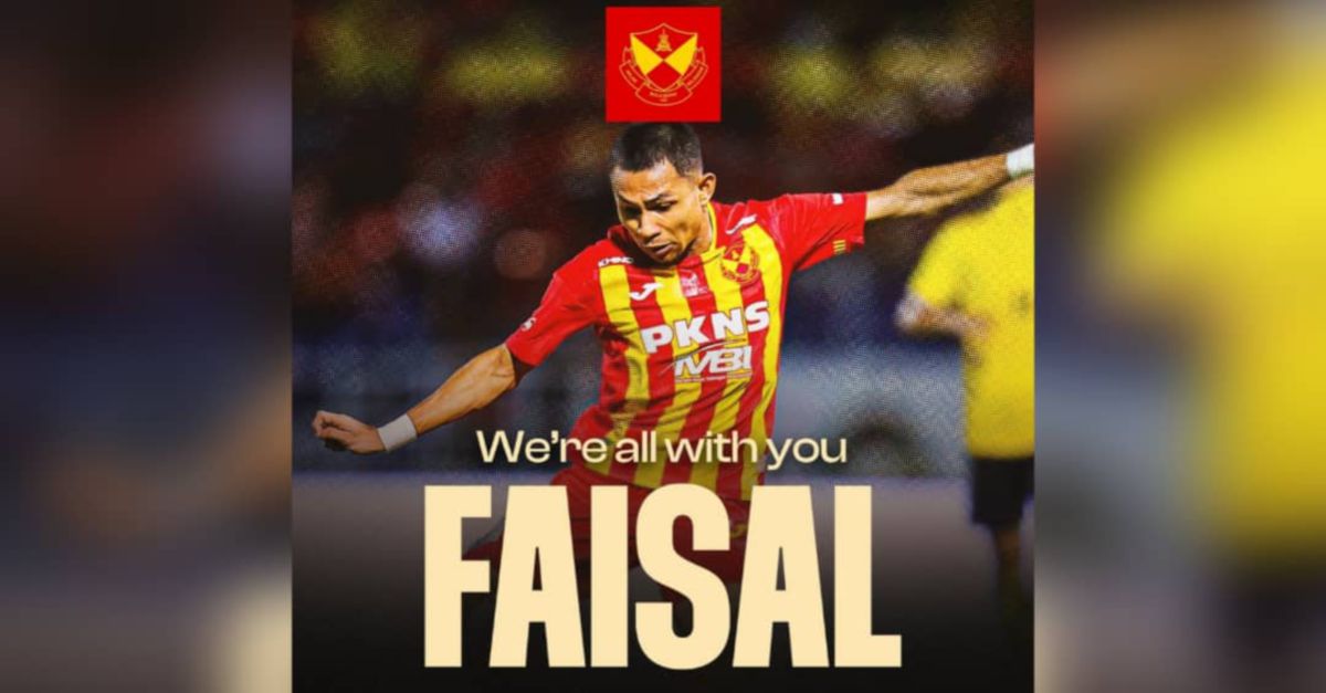 MAHFIZUL akui terkejut dengan insiden yang menimpa Faisal dan menyeru peminat mendoakan kesejahteraan pemain itu. FOTO Ihsan Selangor FC