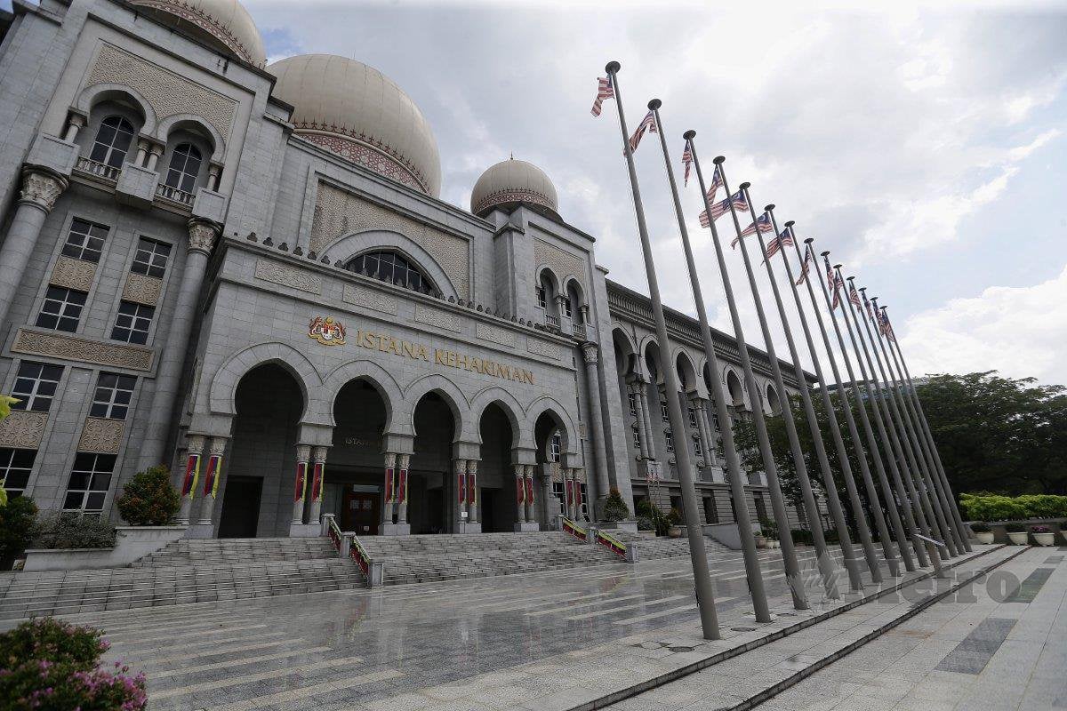 BANGUNAN Istana Kehakiman yang menempatkan Mahkamah Persekutuan dan Mahkamah Rayuan. FOTO Arkib NSTP