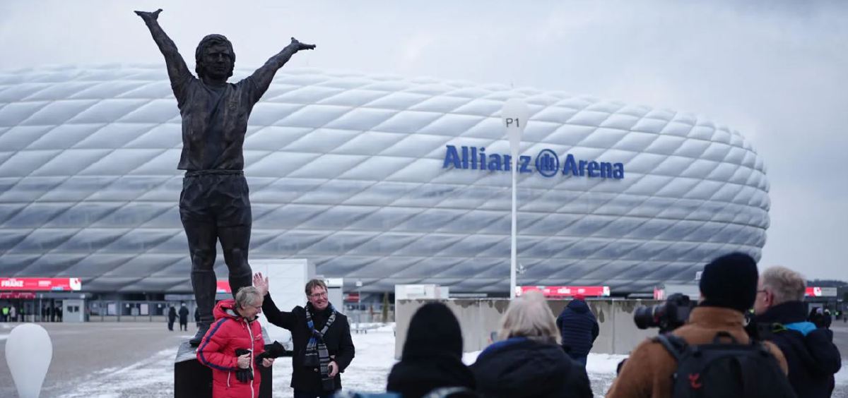 TUGU Beckenbauer akan dibina bersebelahan tugu Muller. FOTO Agensi