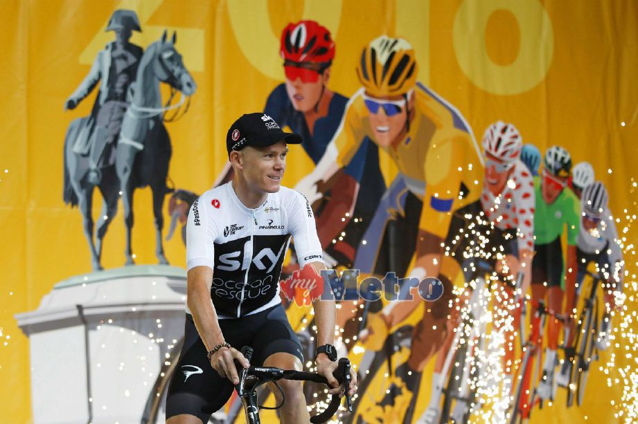 CHRIS Froome lega dapat beraksi di Tour de France. Foto EPA-EFE 