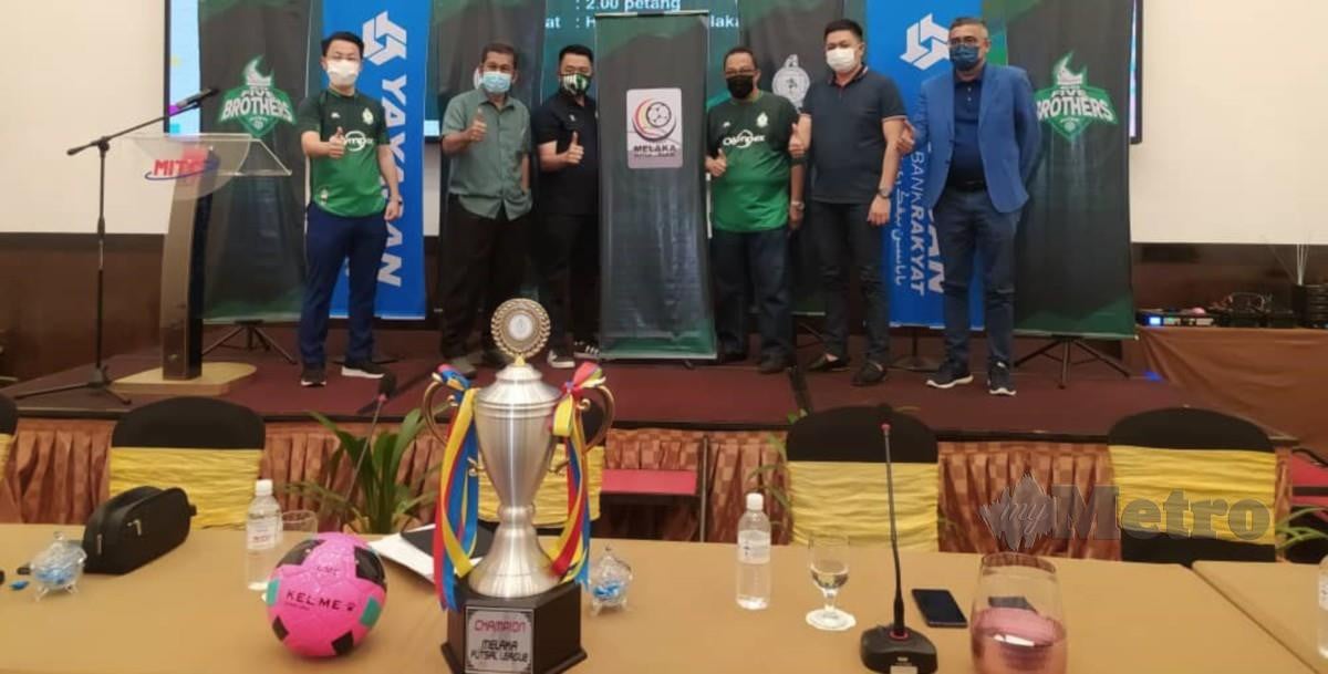 MAJLIS pelancaran  Liga Futsal Melaka 2021 di Ayer Keroh. FOTO NAZRI ABU BAKAR