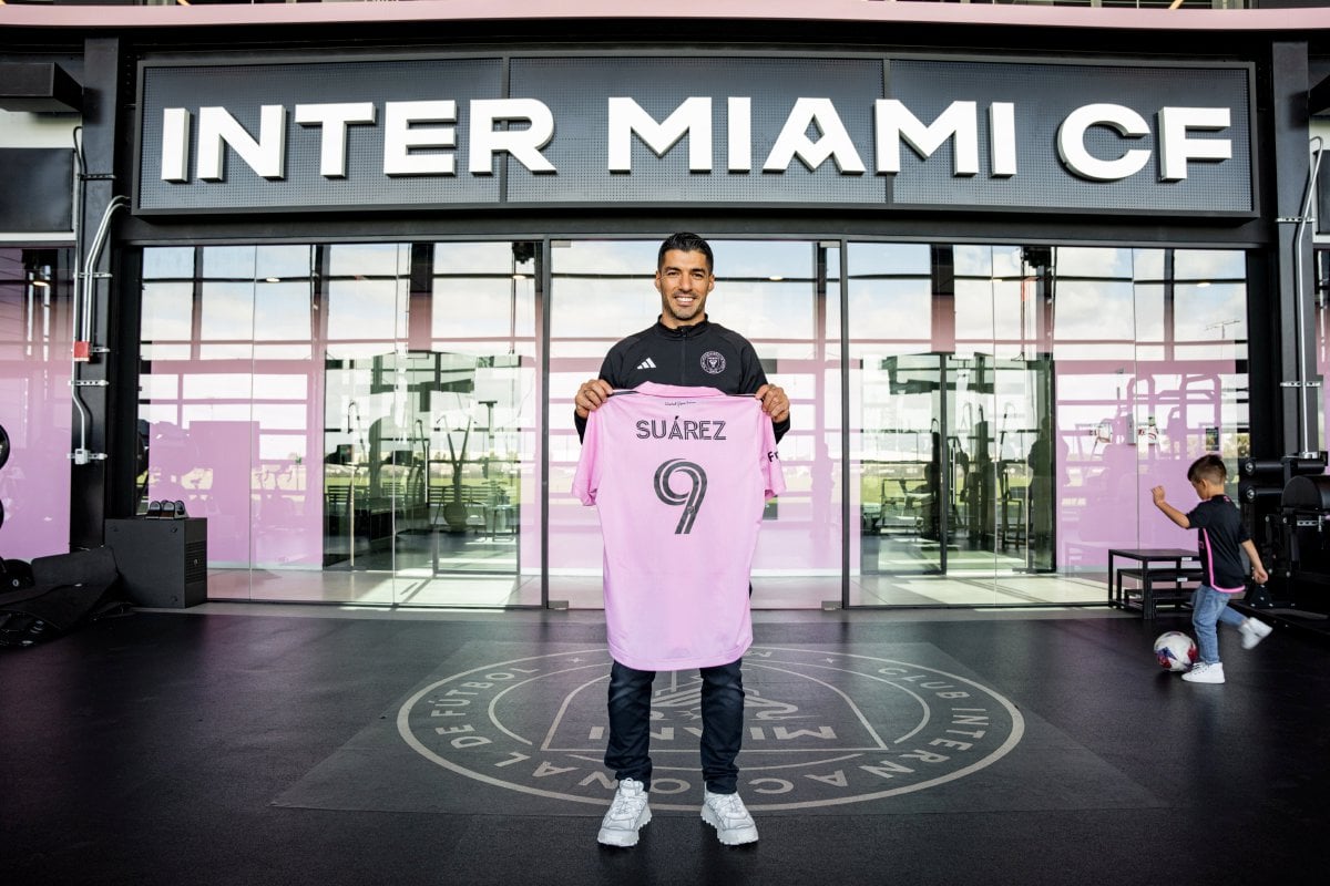 LUIS Suarez diumumkan sebagai pemain terbaharu Inter Miami. FOTO X Inter Miami
