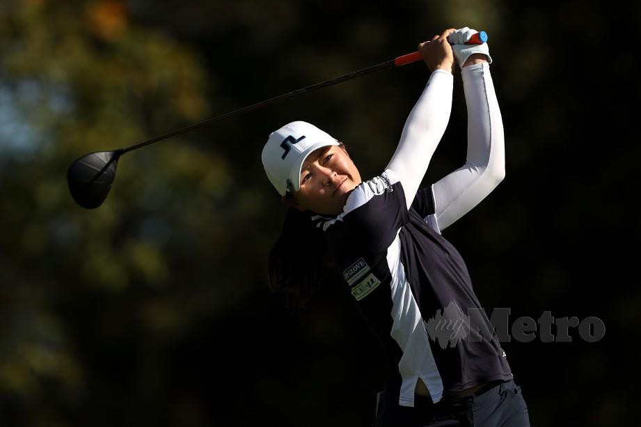 AKSI Kelly di PGA Championship wanita di Pennsylvania. FOTO AFP