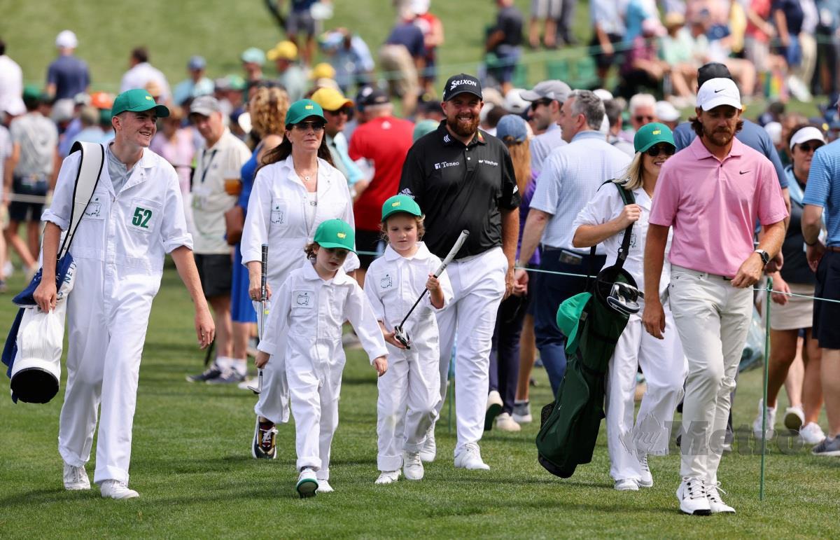 Suasana kejohanan Masters yang berlangsung di Kelab Golf Nasional Augusta, Georgia, Amerika Syarikat. - Reuters