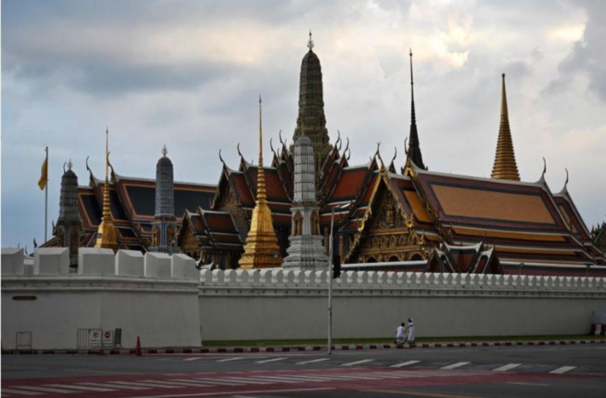 GRAND Palace antara destinasi tumpuan pelancong di Bangkok. FOTO fail AFP 