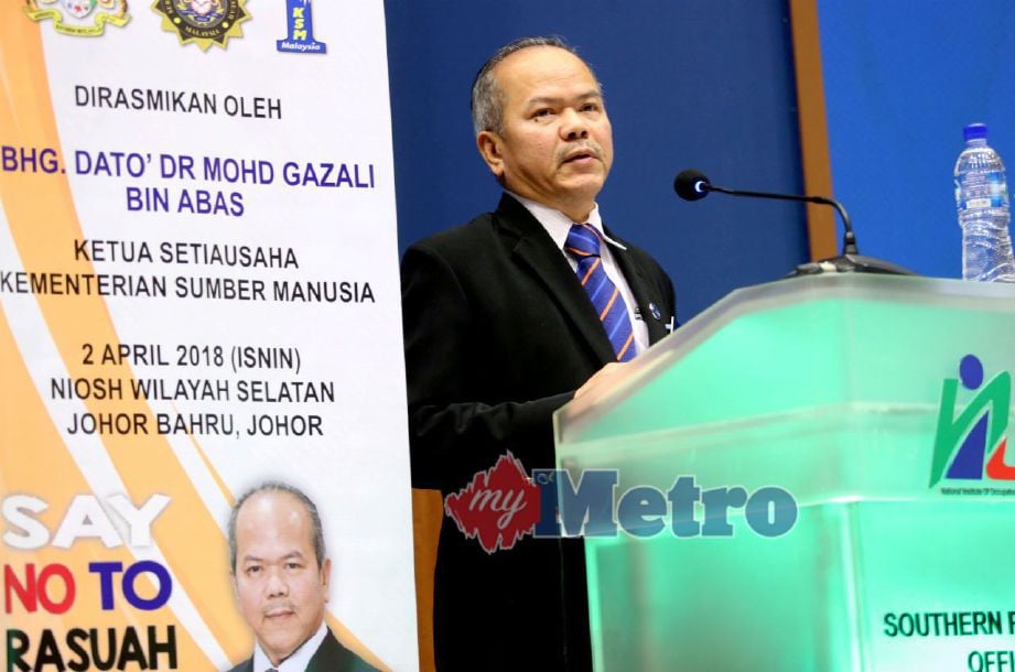 Dr Mohd Gazali Dilantik Ksu Kementerian Pendidikan Harian Metro