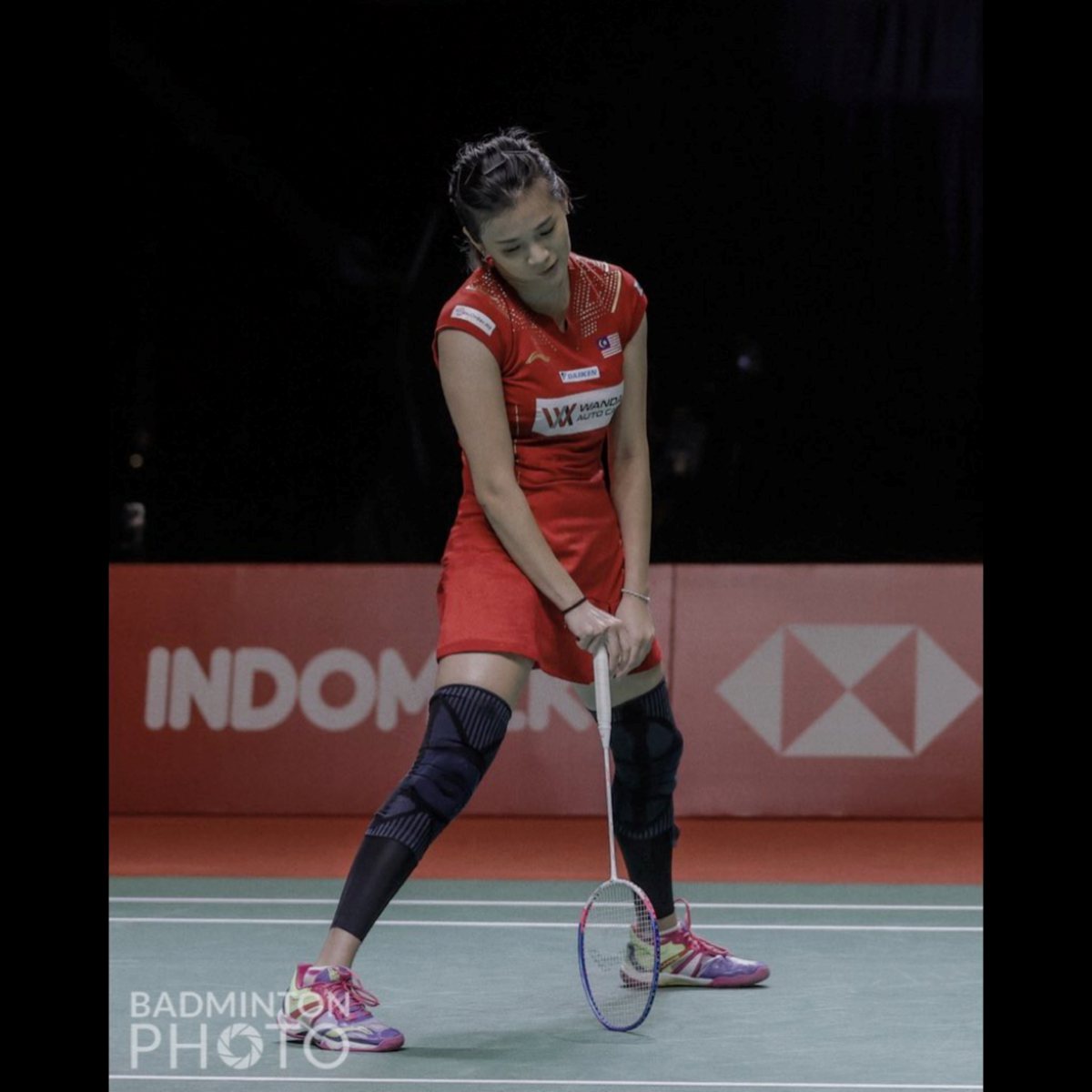 Reaksi Goh Liu Ying ketika beraksi di Jelajah Dunia Akhir BWF di Indonesia. FOTO Ihsan Badminton Photo  