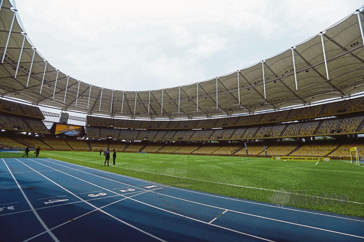 Stadium Nasional Bukit Jalil dijadikan stadium rasmi skuad bola sepak kebangsaan. FOTO File NSTP