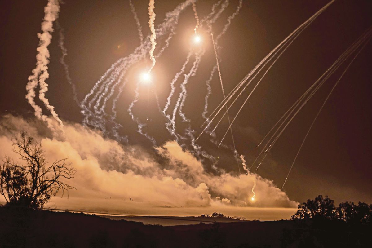 FOTO pada 2 November menunjukkan serangan Israel di Gaza. FOTO AFP 