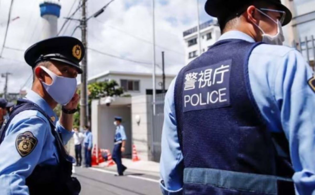 POLIS Jepun. FOTO Fail Reuters