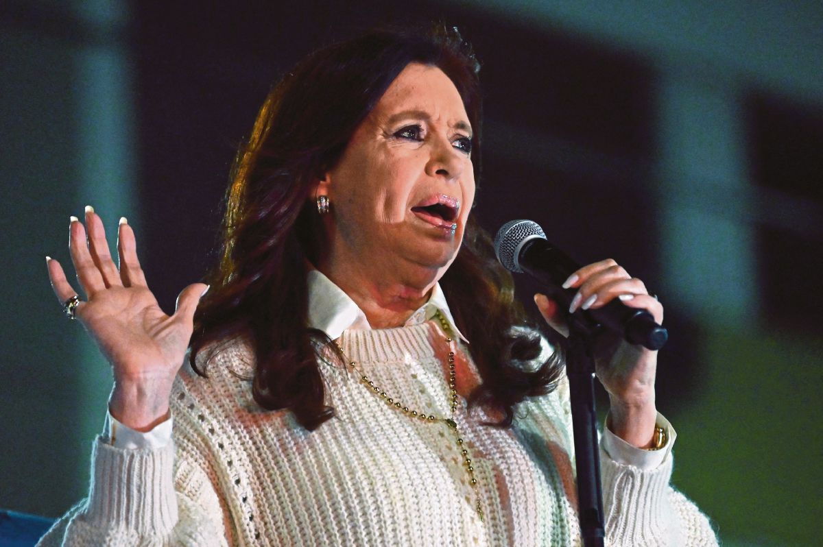 CRISTINA Fernandez de Kirchner. FOTO fail AFP