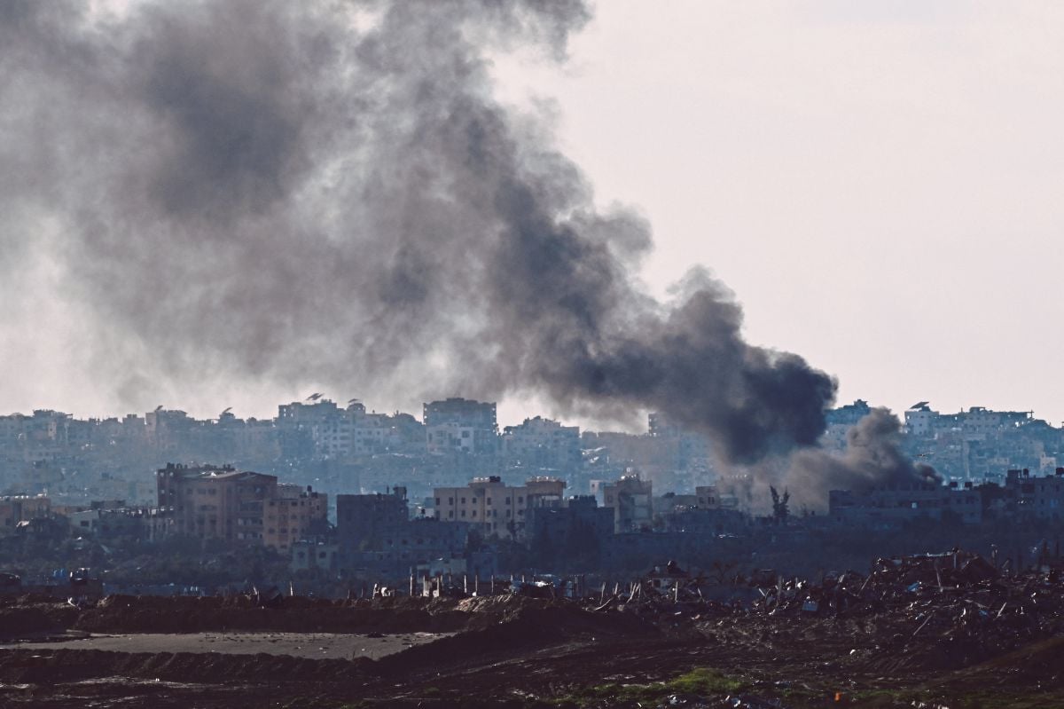 ASAP tebal dilihat di Gaza susulan pertempuran antara Israel dan pejuang Palestin. FOTO Reuters 