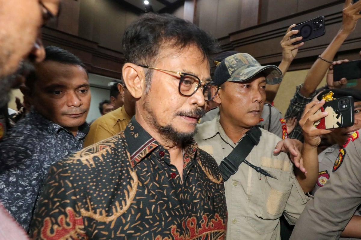 SYAHRUL Yasin Limpo. FOTO AFP