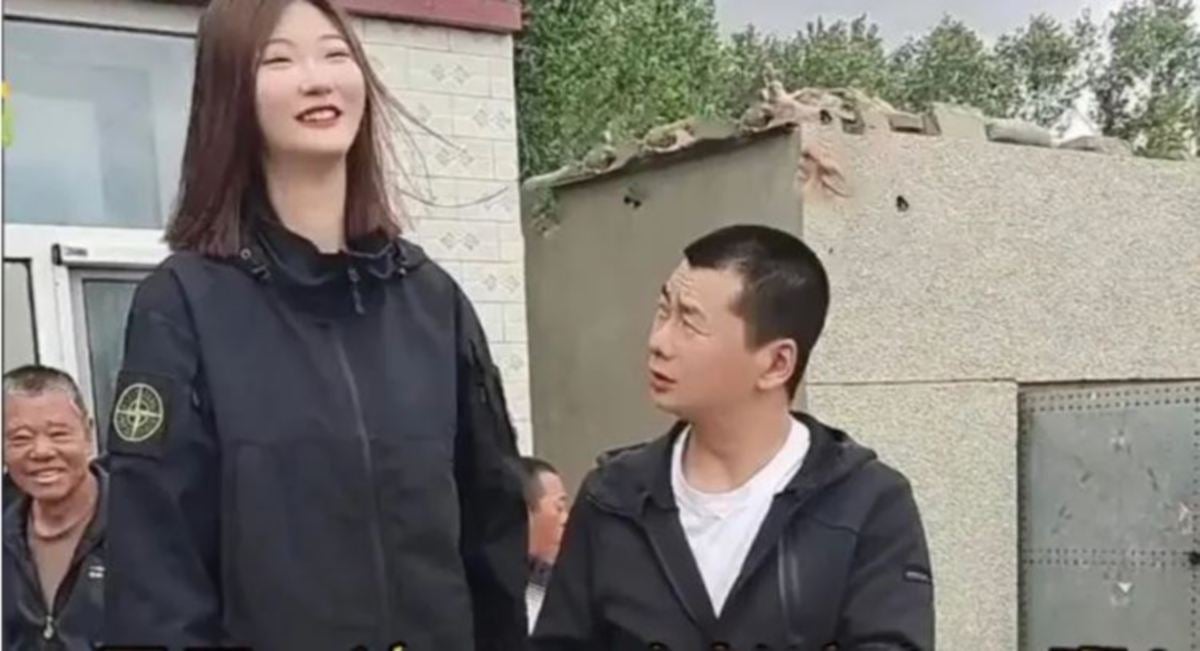 KETINGGIAN Xiao Mai menakutkan lelaki untuk menjadikan dia sebagai calon pasangan hidup. FOTO Agensi 