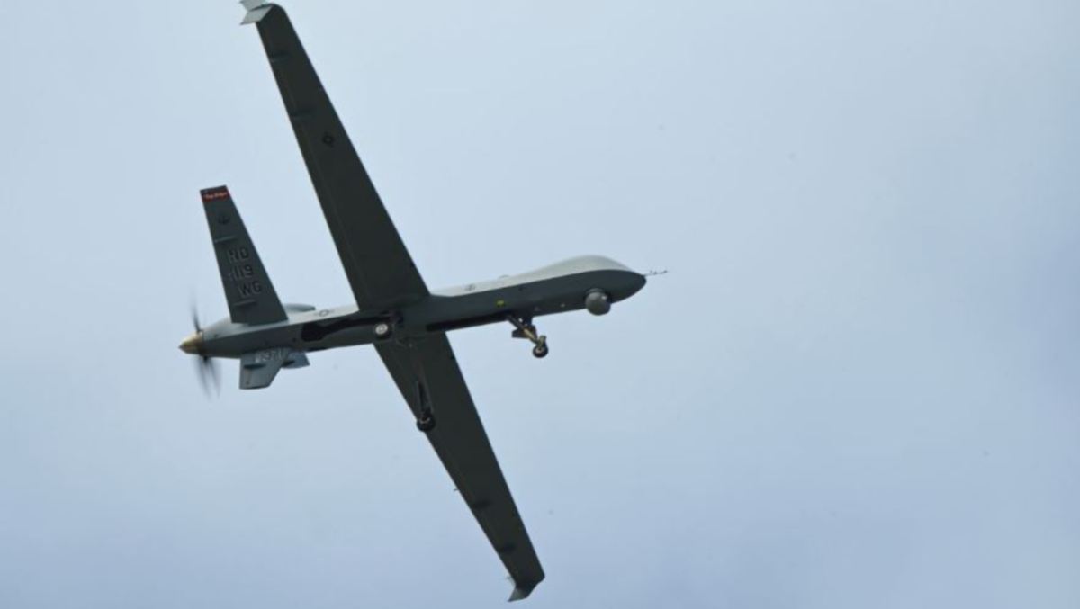 DRON MQ-9 Reaper milik AS. FOTO Pengawal Negara AS