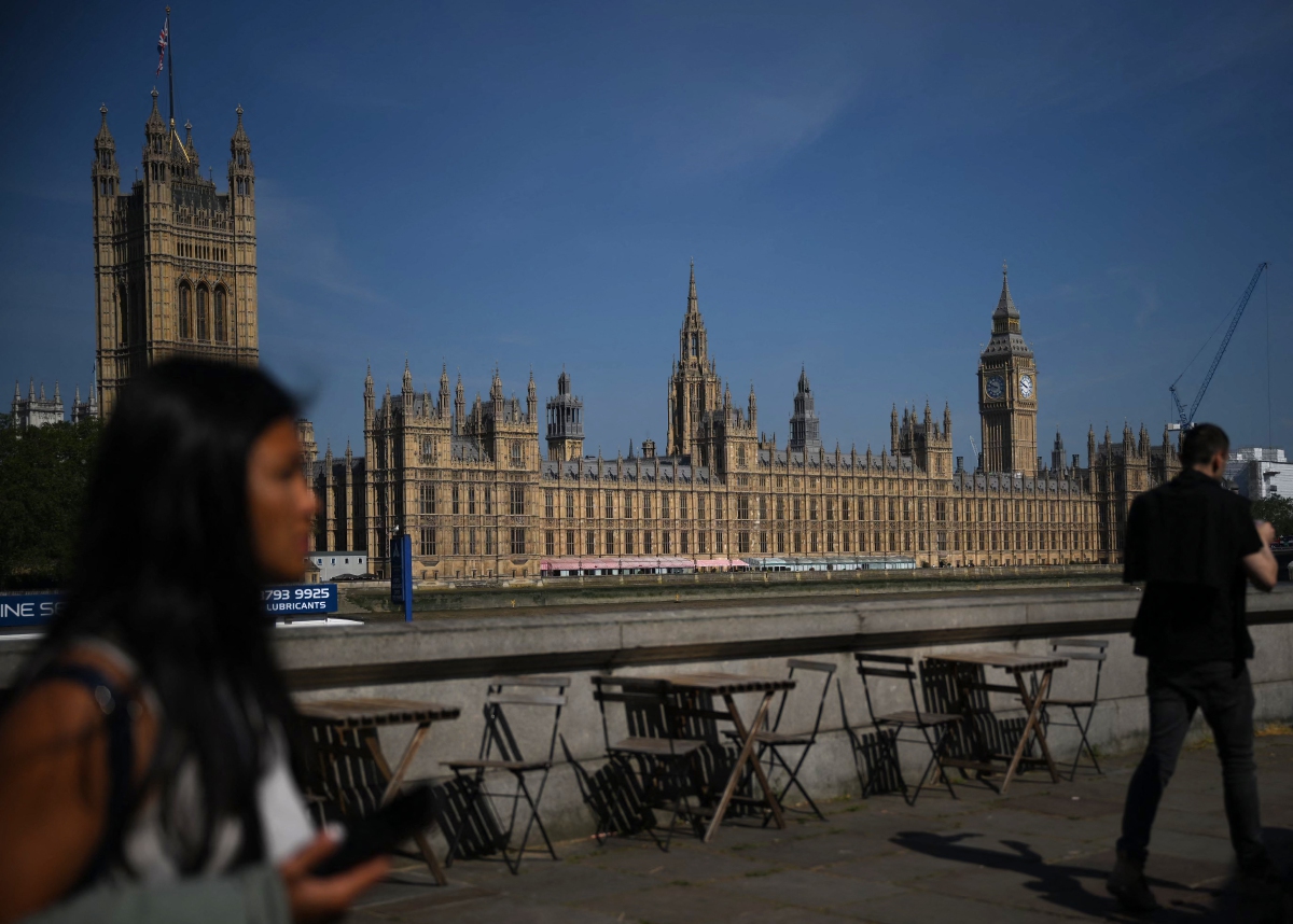 PALACE of Westminster, London, yang menempatkan Parlimen UK. FOTO AFP 