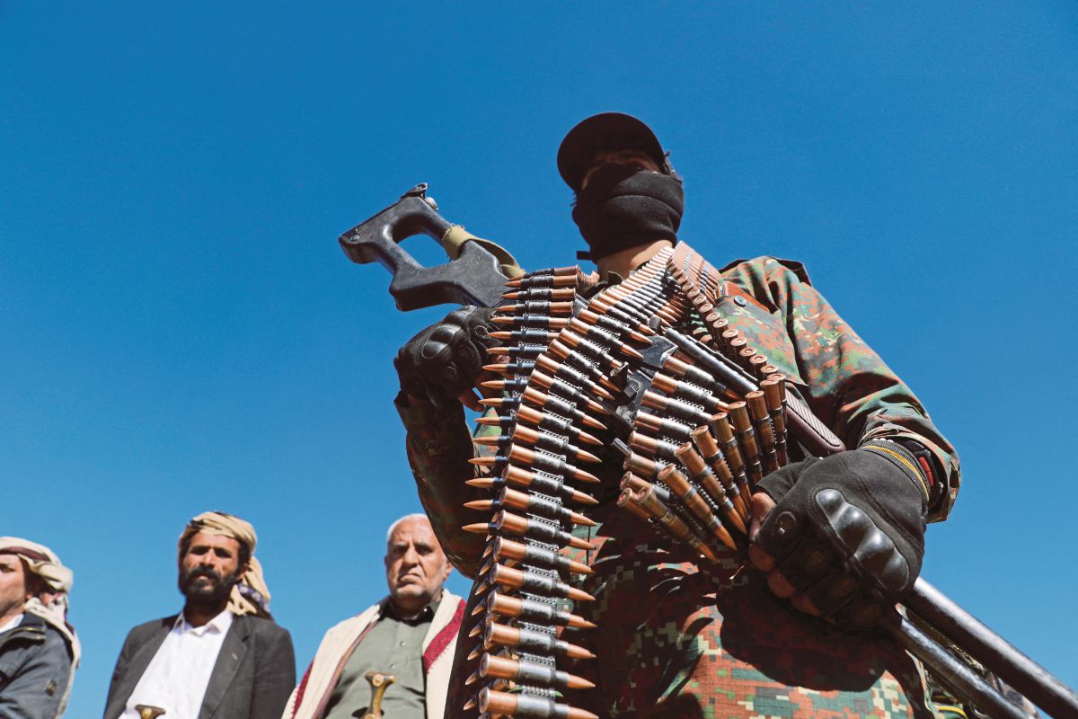 POLIS Houthi. FOTO fail Reuters 