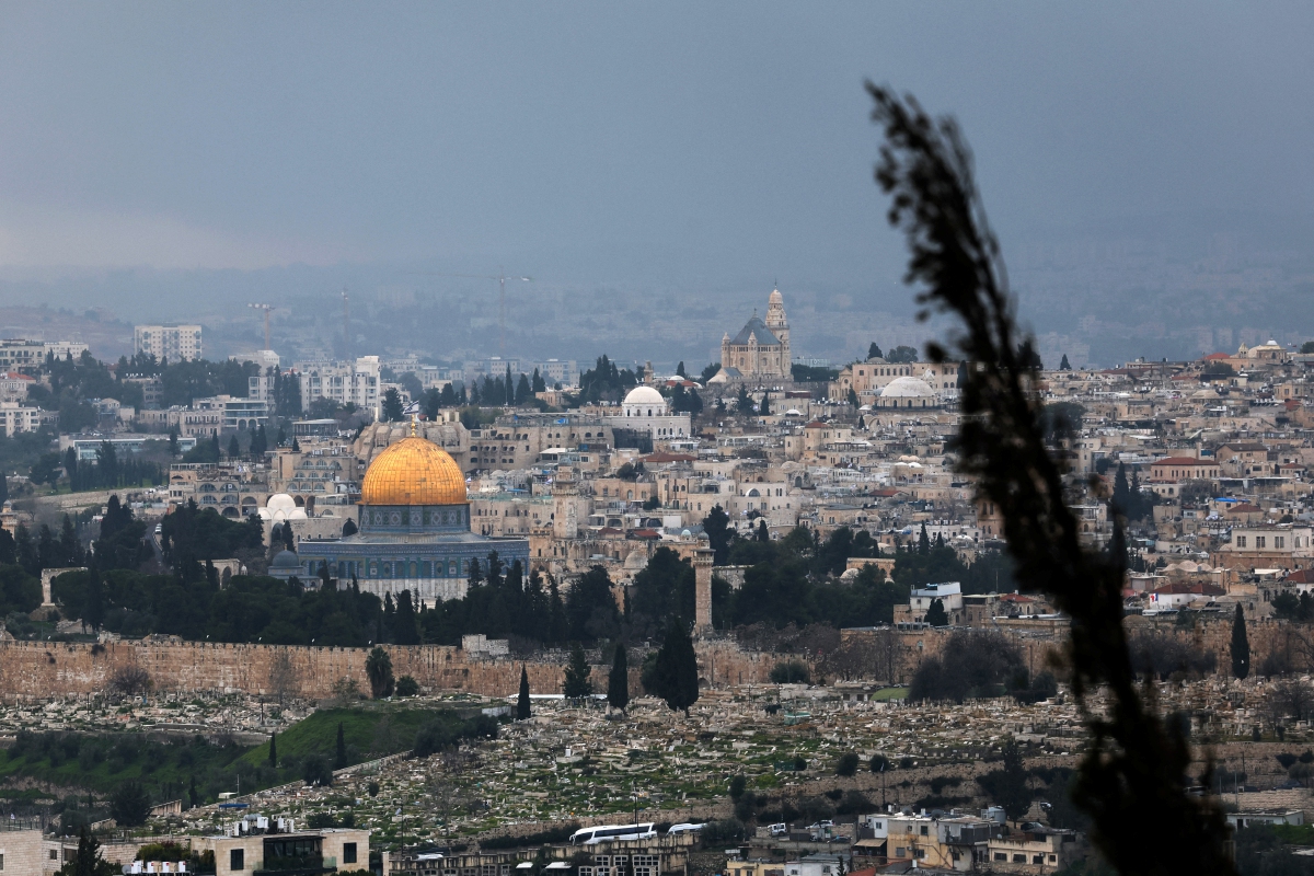 KOMPLEKS Masjid Al-Aqsa. FOTO AFP