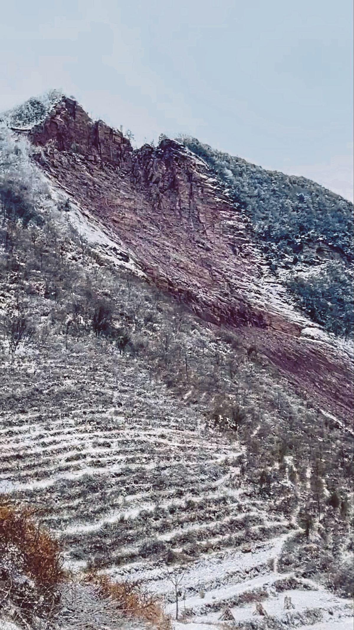 LOKASI kejadian tanah runtuh itu di Kampung Liangshui, dekat Bandar Zhaotong City di wilayah Yunnan. FOTO Reuters 