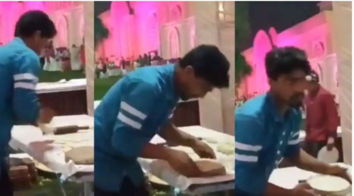 RAKAMAN video yang menunjukkan Sohail meludah ke dalam adunan roti. 