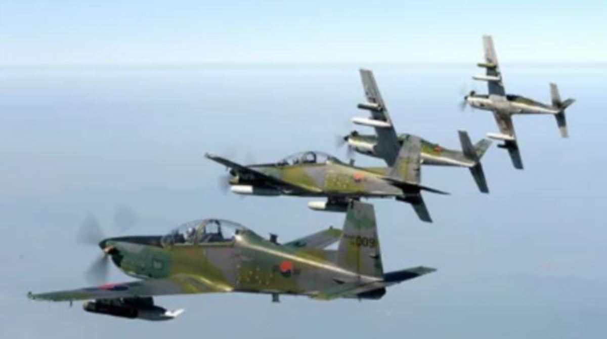 ANTARA jenis pesawat tentera digunakan tentera Korea Selatan. FOTO airforce-technology.com