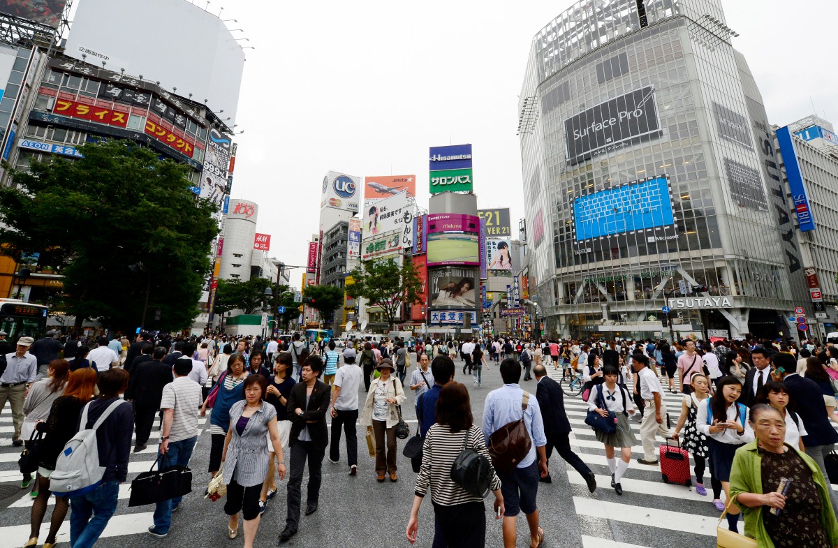 DAERAH beli-belah Shibuya, Tokyo. FOTO fail AFP