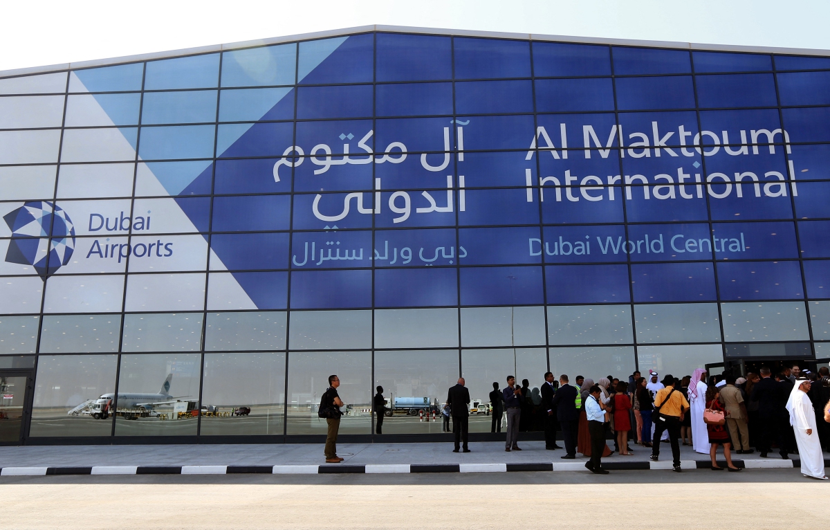 LAPANGAN Terbang Antarabangsa Al Maktoum, Dubai. FOTO AFP