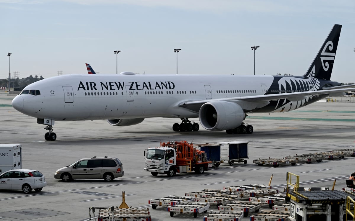 PESAWAT Air New Zealand. FOTO fail AFP