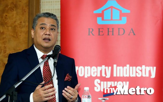BANDAR SUNWAY 09 MAC 2016. President REHDA, Datuk Seri FD Iskandar during the Media Briefing 2H 2015 and Marketing Outlook 2016 at Sunway Resort Hotel & Spa. NSTP/YAZIT RAZALI