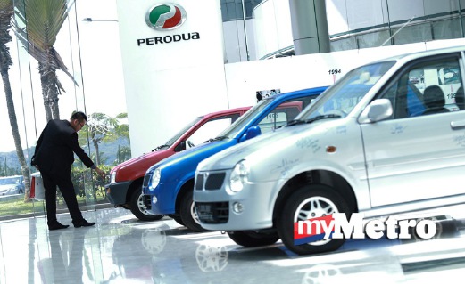 Jualan kenderaan Perodua naik 9%  Harian Metro