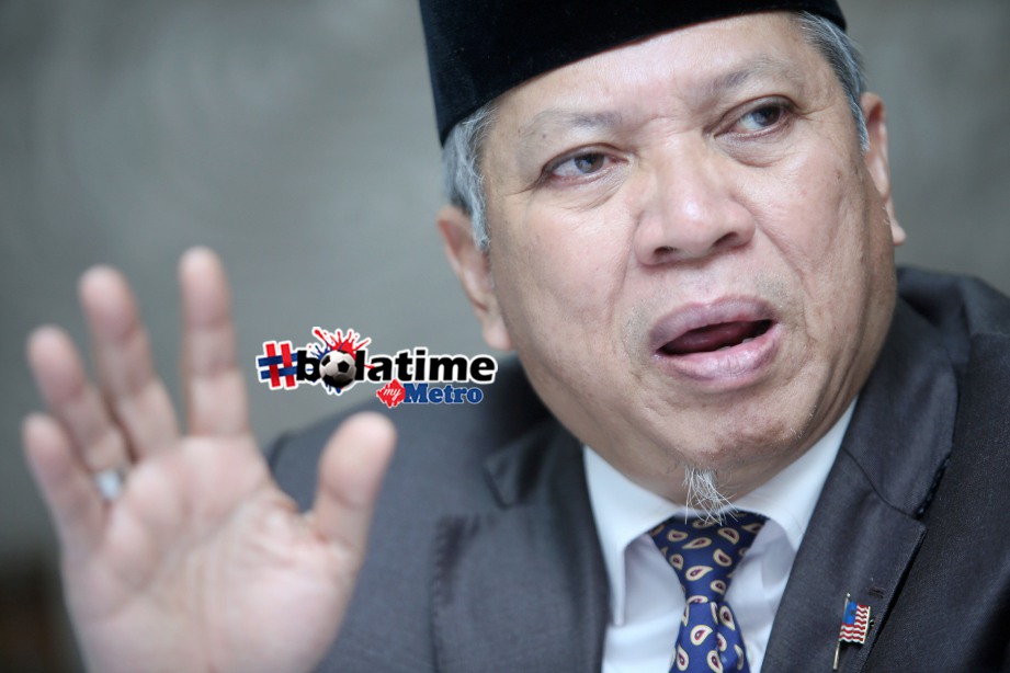 BEKAS Presiden Persatuan Bolasepak Kelantan (KAFA), Tan Sri Annuar Musa. FOTO Nur Adibah Ahmad Izam