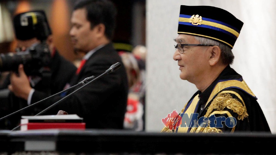 MOHAMAD Ariff mulai bertugas pada Majlis Angkat Sumpah dan Persidangan Parlimen ke-14 di Dewan Rakyat. FOTO Aizuddin Saad