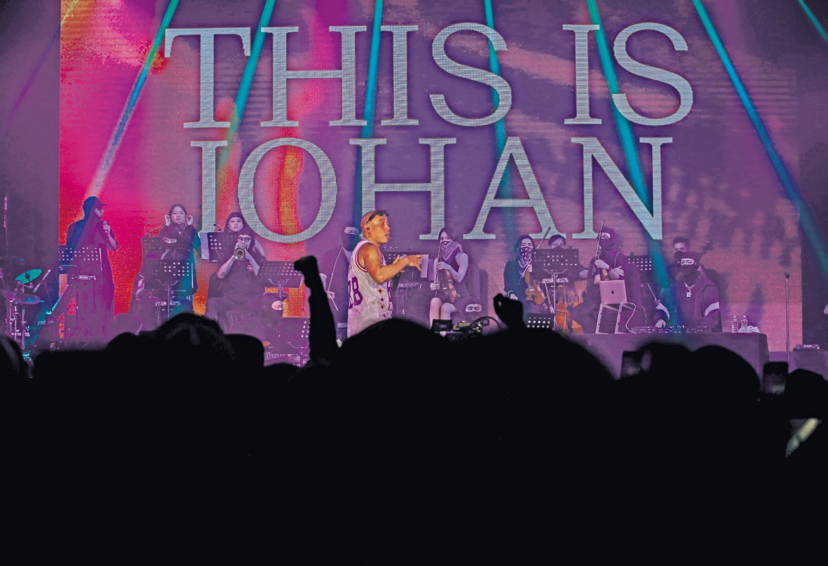 KONSERT solo, Joe Flizzow-This is Johan Live In Concert yang julung kali dianjurkan. - FOTO Hazreen Mohamad
