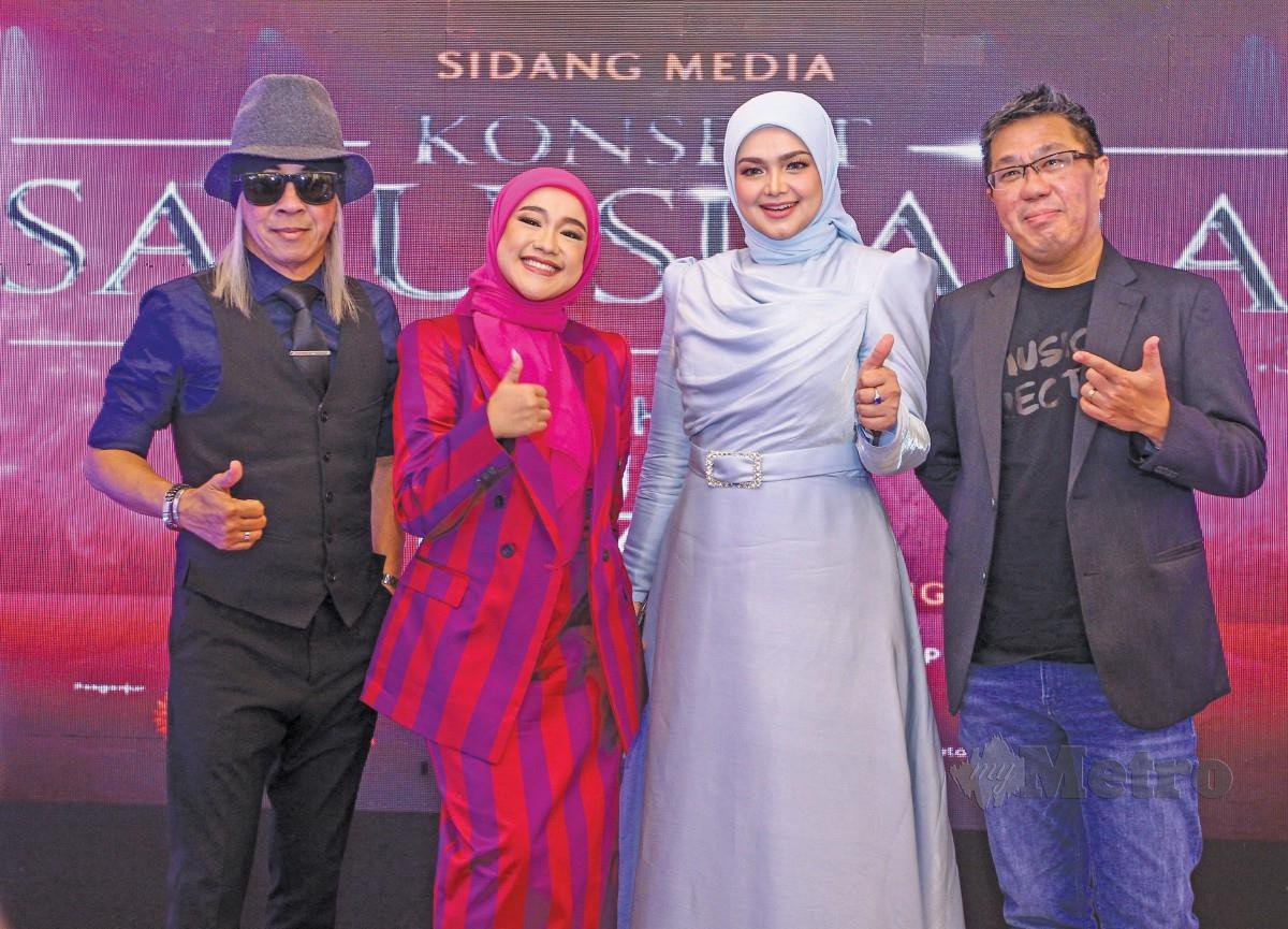  JAY JAY teruja nak jayakan Konsert Satu Suara Vol 3 bersama Siti Nurhaliza dan Ernie. FOTO Aziah Azmee