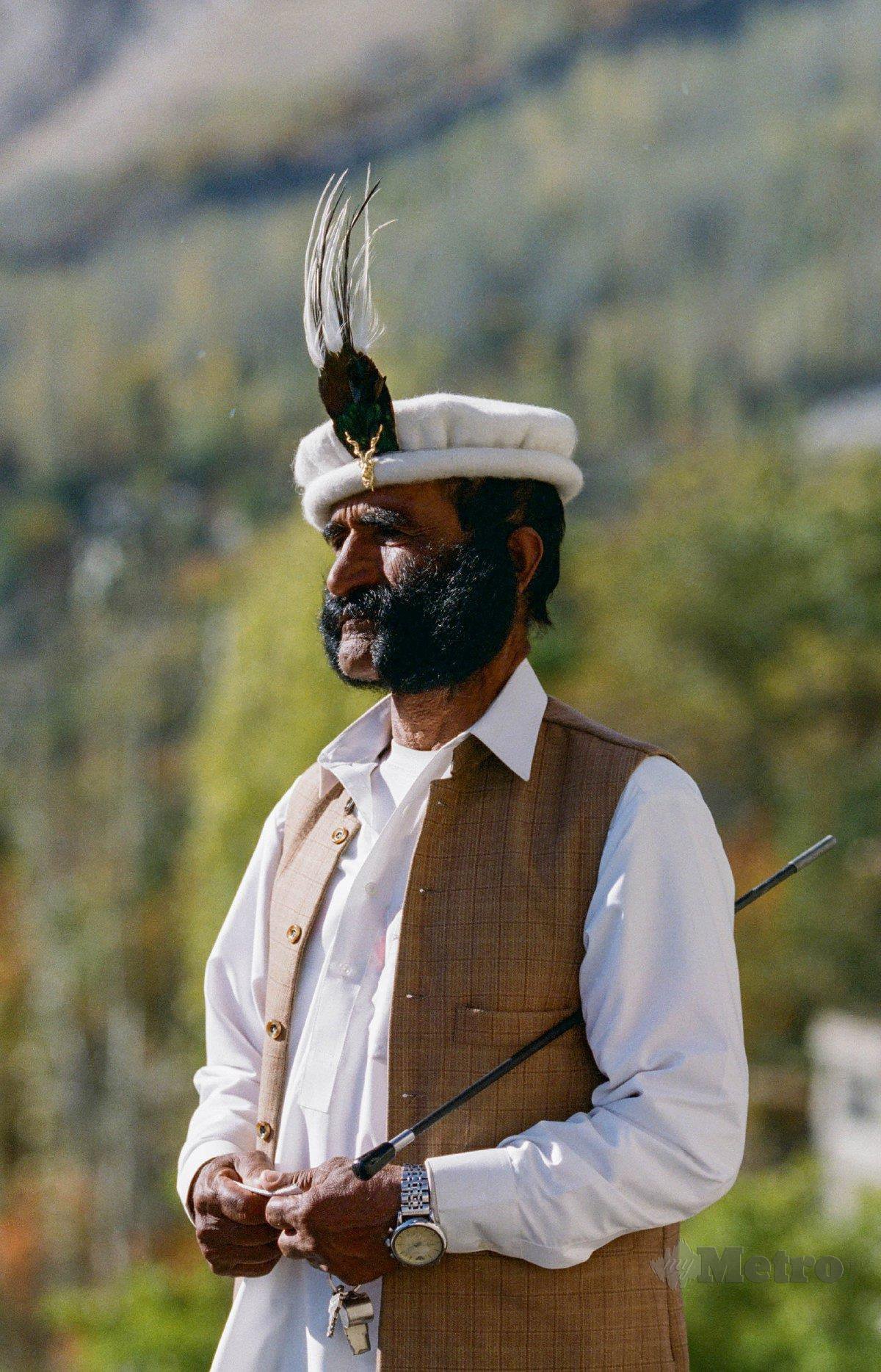 POTRET penjaga kubu Baltit, Salahuddin di Karimabad Passu. 