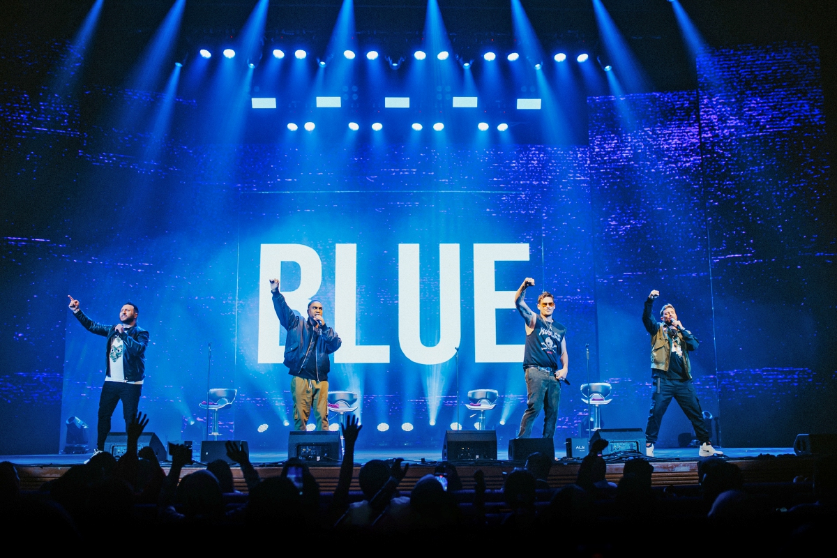 BLUE teruja dapat kembali membuat persembahan di Malaysia. 