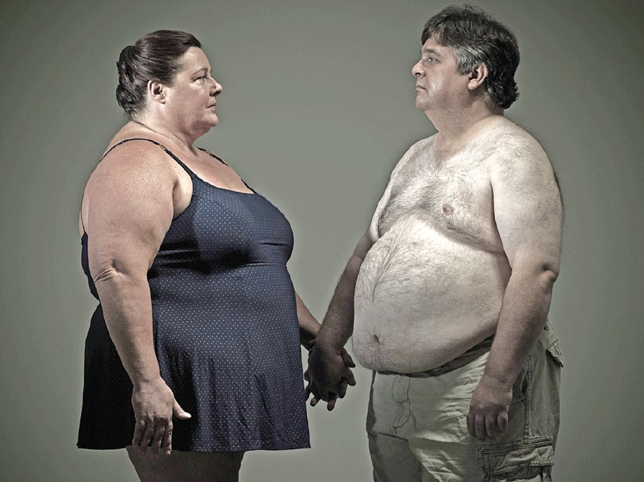 PASANGAN suami dan isteri yang obesiti lebih sukar untuk mendapatkan zuriat. 