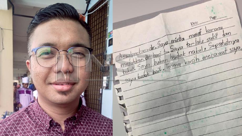 Murid mohon maaf marahkan doktor - Isu Semasa - Semasa 