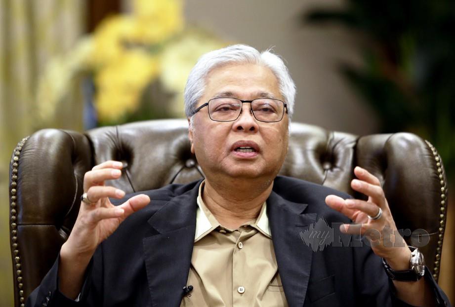 Datuk Seri Ismail Sabri Yaakob. Foto Mohd Fadli Hamzah 