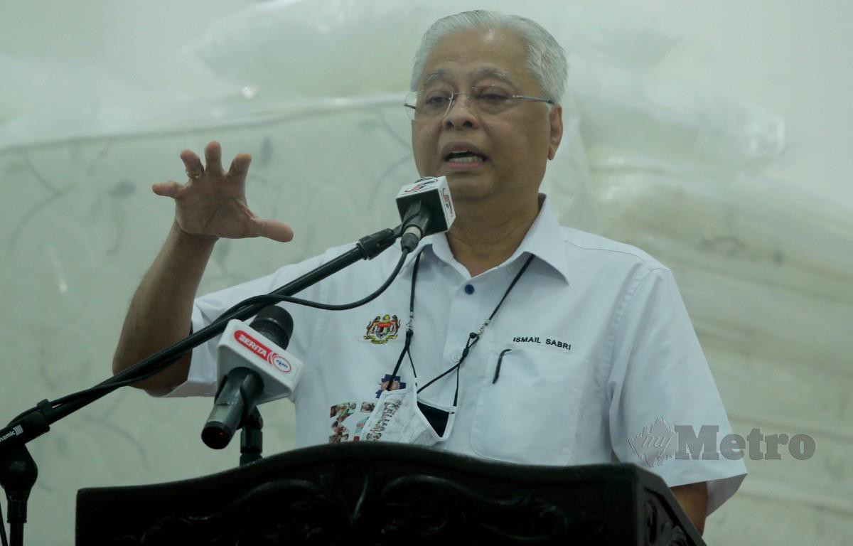 Datuk Seri Ismail Sabri Yaakob. Foto Farizul Hafiz Awang 