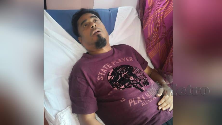 IZAM EYE dikejarkan ke Hospital Serdang selepas mengadu penat dan sakit badan sebaik pulang dari Kuantan. FOTO Ihsan  Ikhwan Afeendy