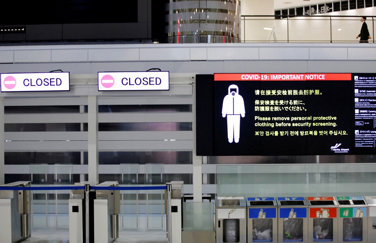 GAMBAR fail menunjukkan Lapangan Terbang Antarabangsa Narita, Jepun. 