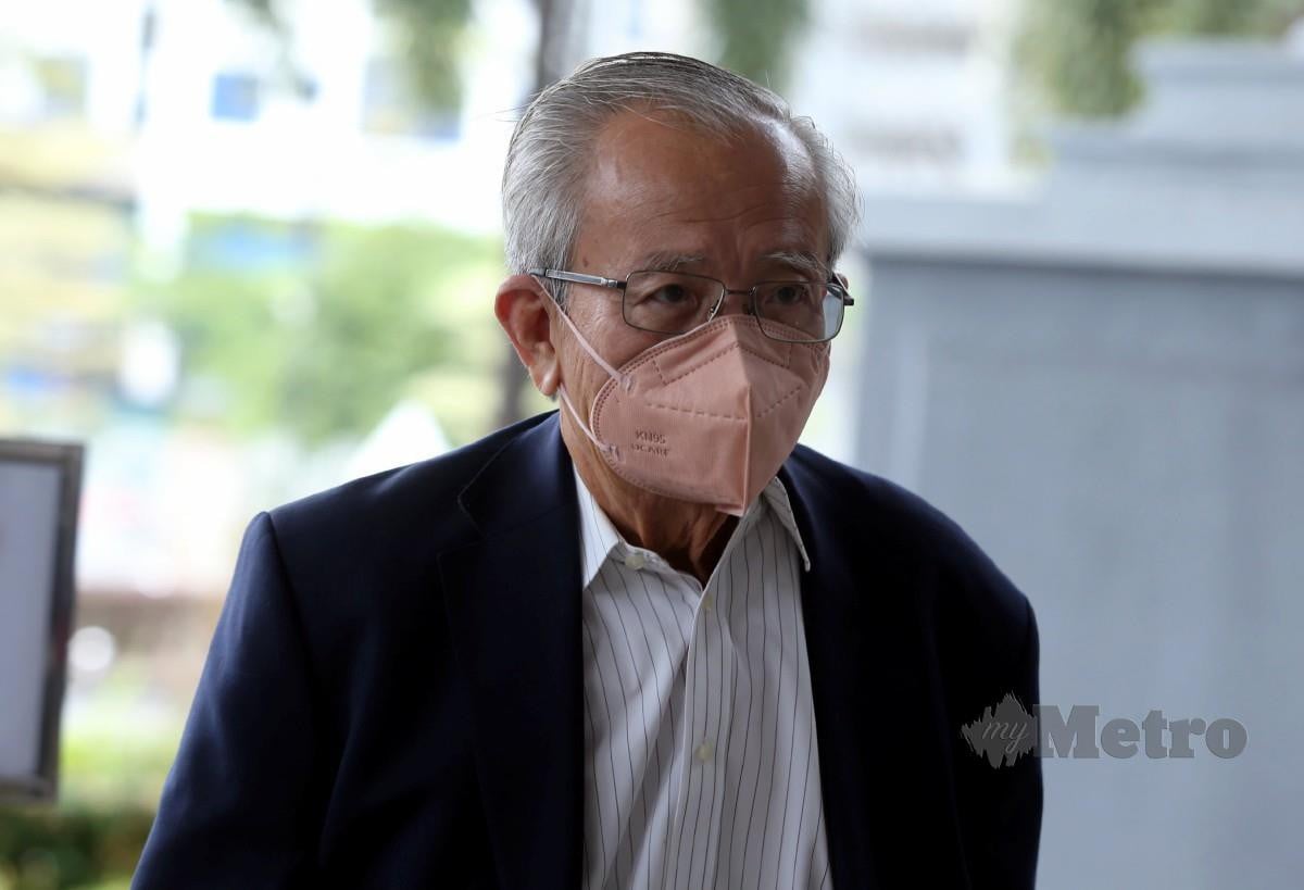 CHEAH Kuang hadir ke mahkamah sebagai saksi perbicaraan Najib berhubung kes rasuah dan pengubahan wang haram membabitkan dana 1MDB berjumlah RM2.3 billion di Mahkamah Tinggi Kuala Lumpur. FOTO Hairul Anuar Rahim