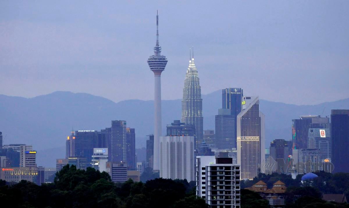 PEMANDANGAN Menara Kuala Lumpur. FOTO Aizuddin Saad.