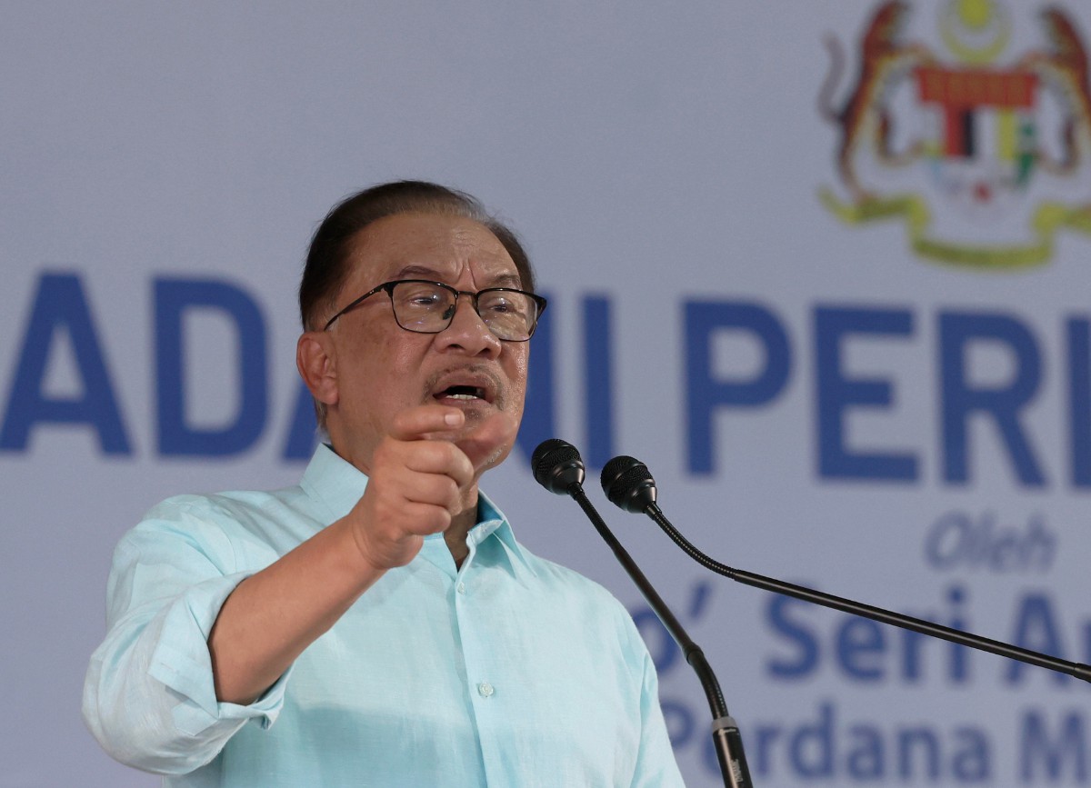 DATUK Seri Anwar Ibrahim. FOTO Bernama