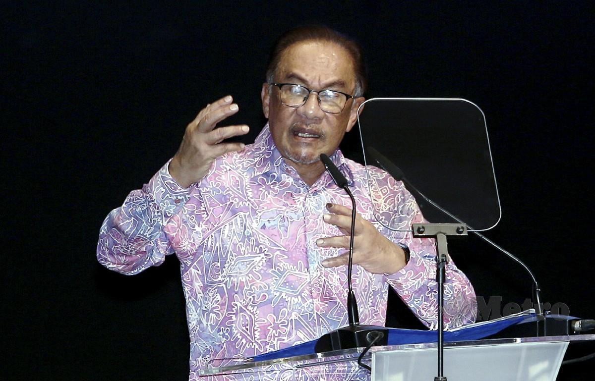 DATUK Seri Anwar Ibrahim. FOTO Nstp/Mohd Fadli Hamzah
