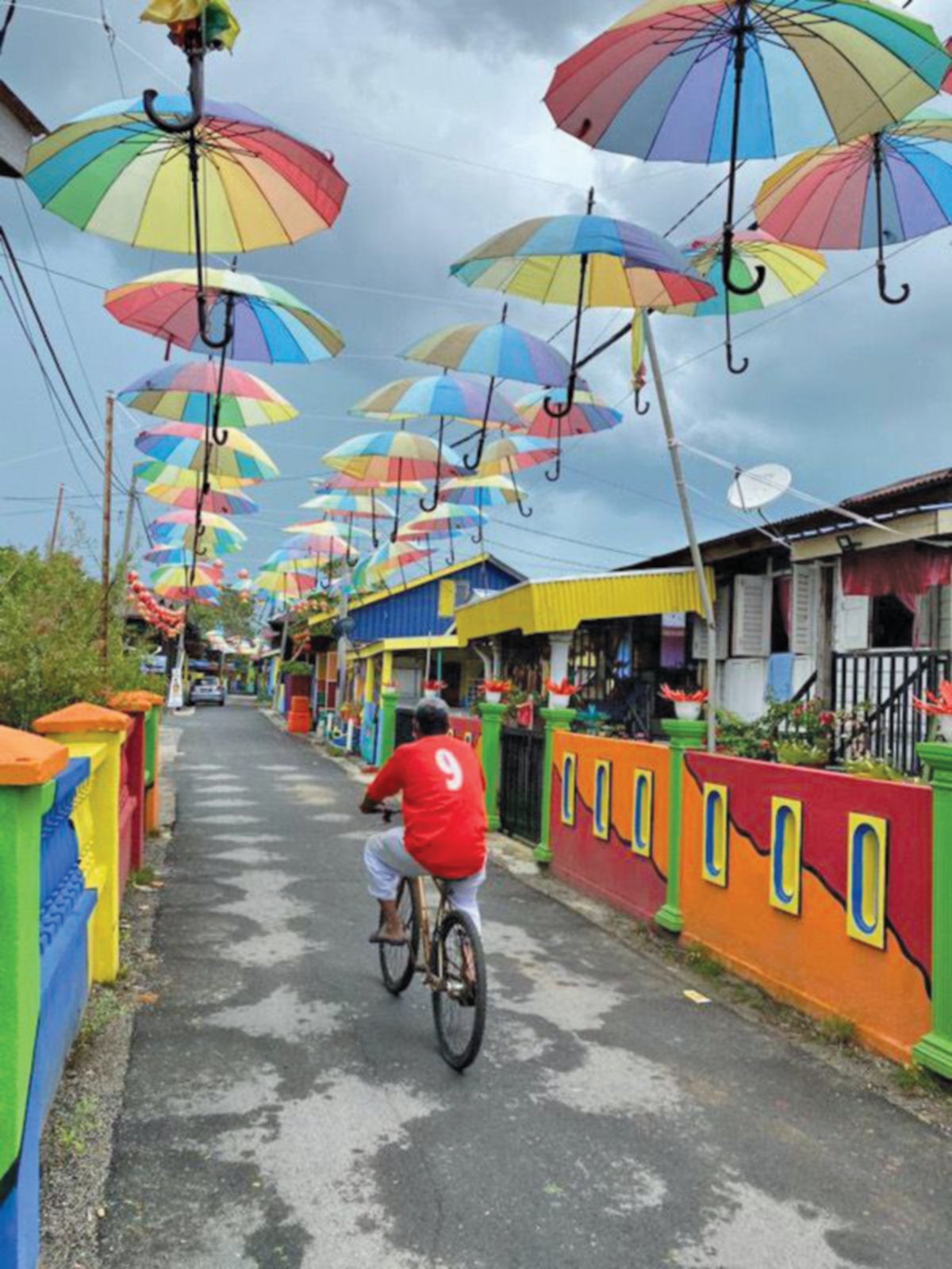 KAMPUNG Pelangi di Kampung Seberang Ramai antara tarikan pelancongan terbaharu di Perlis.
