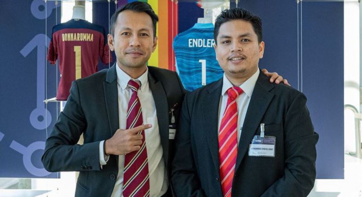 IZHAM (kiri) berkata musim ini PFAM tidak menerima sebarang laporan berkaitan tunggakan gaji pemain Liga M. FOTO Ihsan Persatuan Pemain Bolasepak Profesional Malaysia
