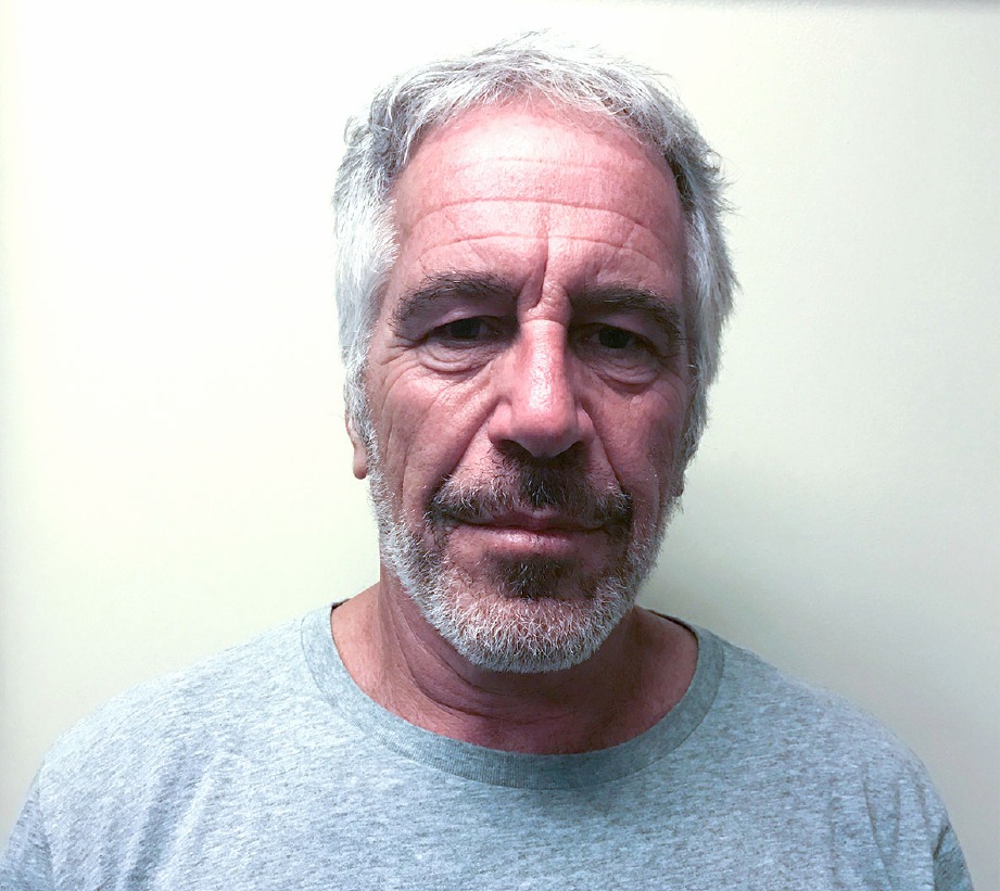 BILIONAIR Epstein ditahan 6 Julai lalu. FOTO Reuters