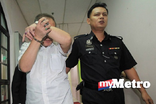 AHLI perniagaan mengaku tidak bersalah atas tuduhan memberi rasuah. FOTO Mohd Azren Jamaludin